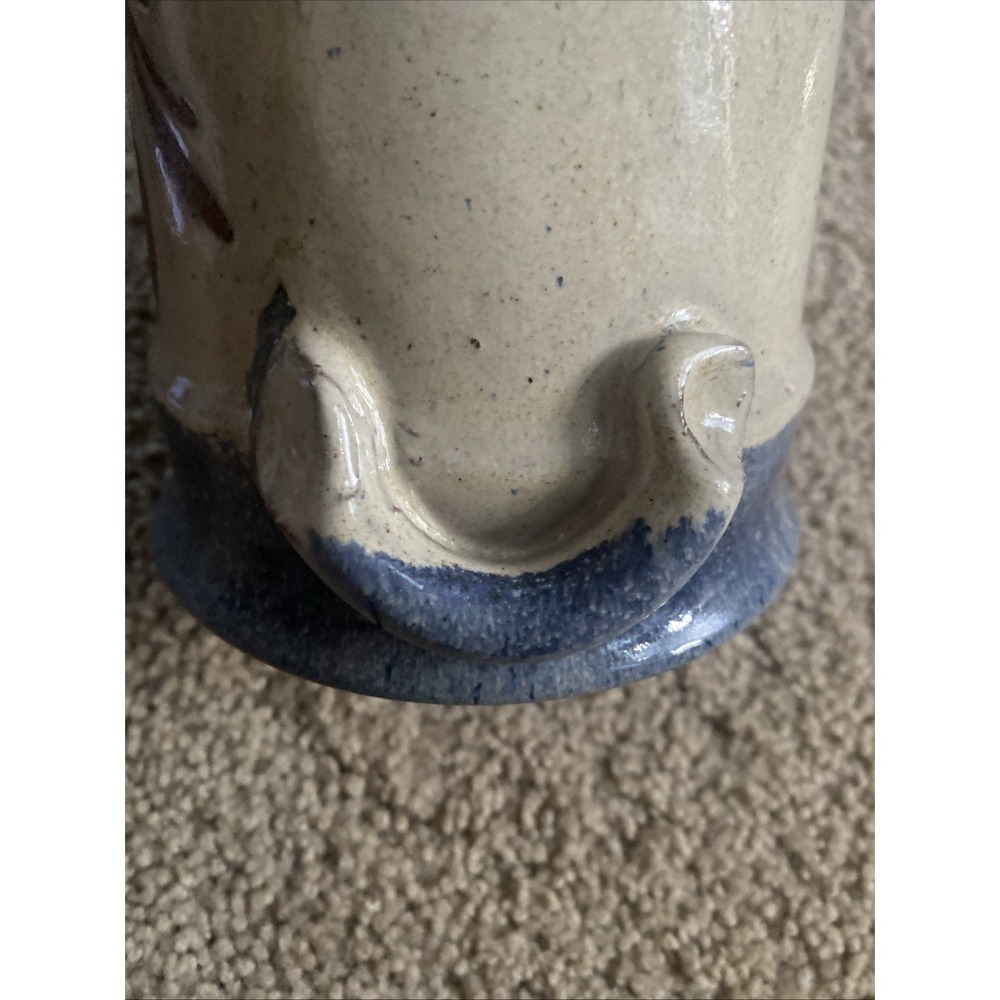 VTG Robinson Ransbottom Pottery stoneware crock Hand Painted - Picture 9 of 10